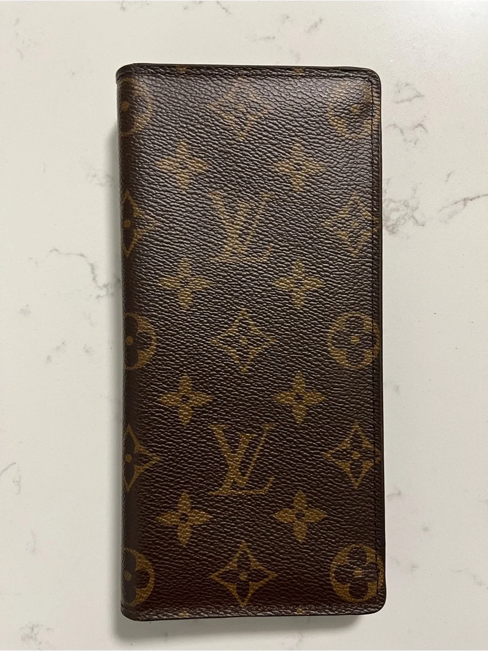 Louis Vuitton Brown Monogram Long Wallet